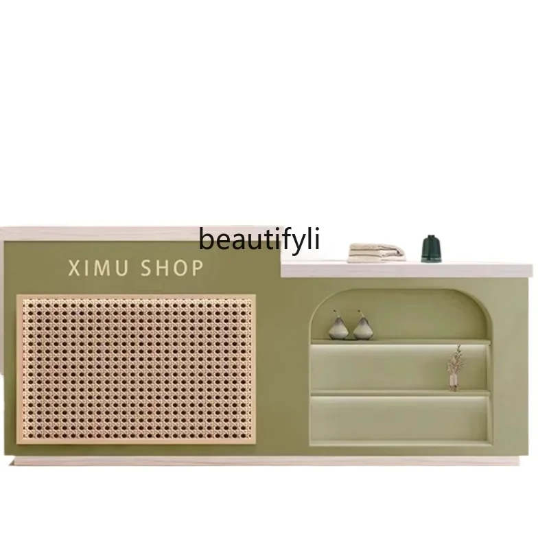 ss L178Wabi bar shop checkout page beauty salon front desk homestay yoga reception desk small fresh rattan clothing
ss L178Wabi bar shop checkout page beauty salon front desk homestay yoga reception desk small fresh rattan clothing