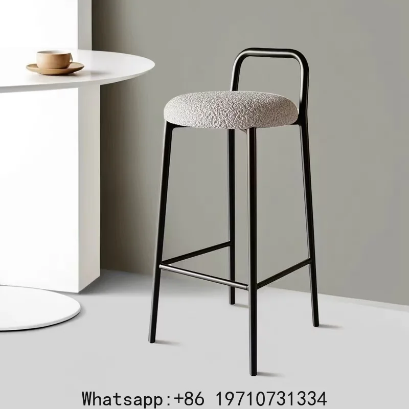 Modern Round Bar Stool Stackable High-Tall Chair Minimalist Counter Stool for Cashier Desk Stylish Pub Stools for Kitchen or Bar
Modern Round Bar Stool Stackable High-Tall Chair Minimalist Counter Stool for Cashier Desk Stylish Pub Stools for Kitchen or Bar