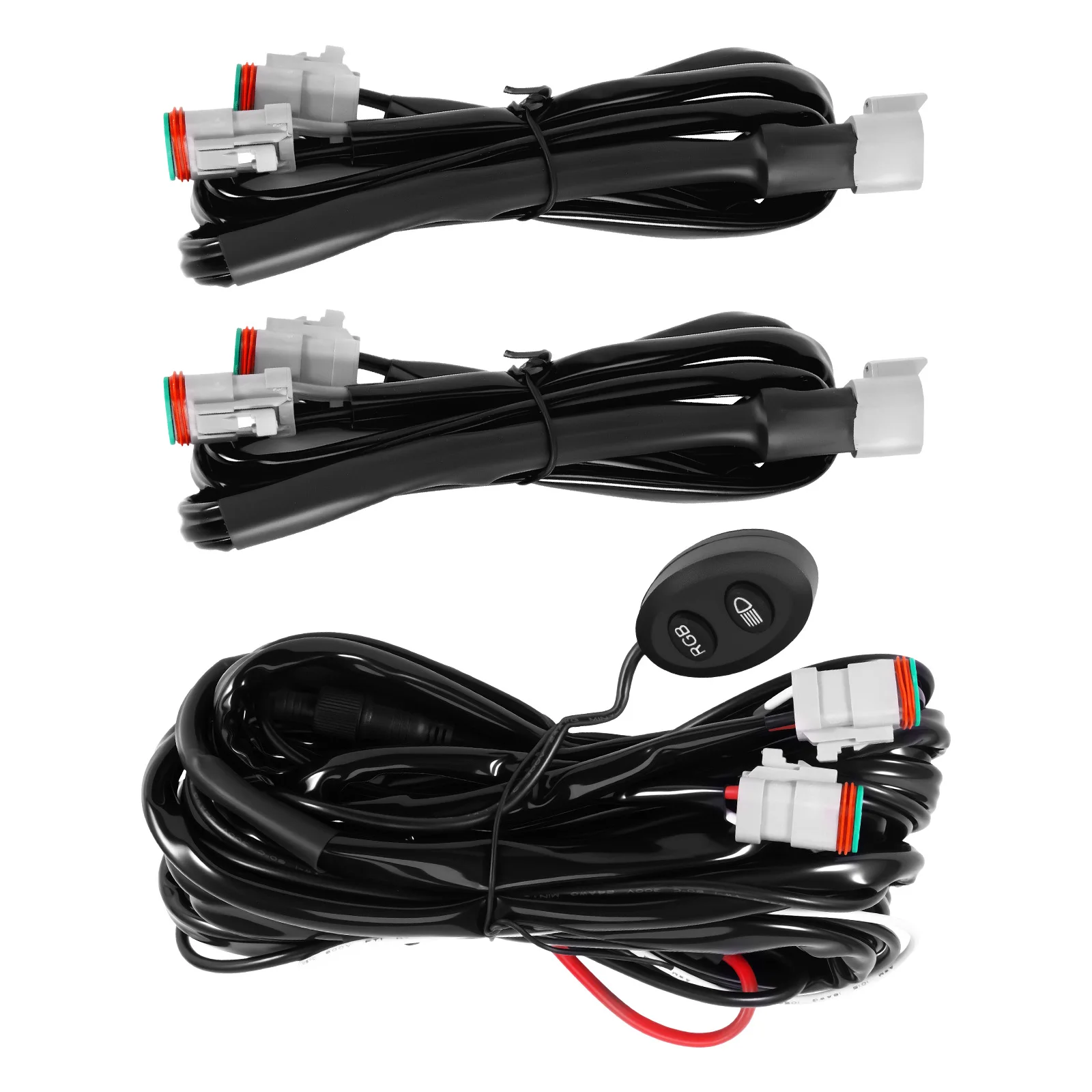 Wiring Harness Switch Kit For maXpeedingrods A-Pillar Bumper LED Lights 40A
Wiring Harness Switch Kit For maXpeedingrods A-Pillar Bumper LED Lights 40A