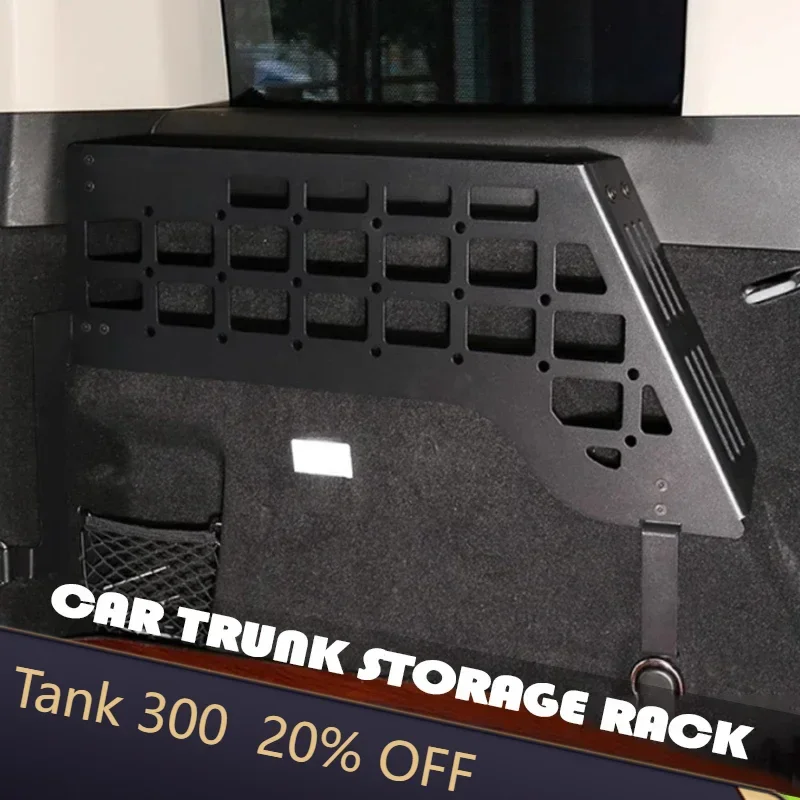 Fit for GWM Tank 300 Car Trunk Storage Rack Trunk Storage Frame Expansion Hanging Net on Both Sides Car Interior Upgrade Parts
Fit for GWM Tank 300 Car Trunk Storage Rack Trunk Storage Frame Expansion Hanging Net on Both Sides Car Interior Upgrade Parts