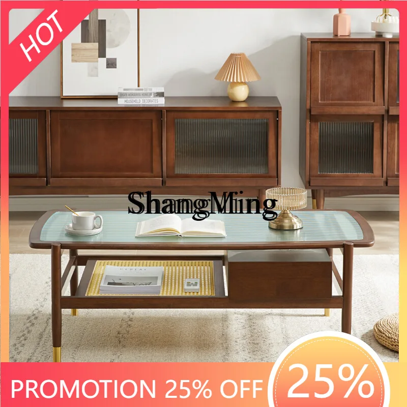 SM solid wood coffee table simple living room tea table small apartment light luxury tea table
SM solid wood coffee table simple living room tea table small apartment light luxury tea table