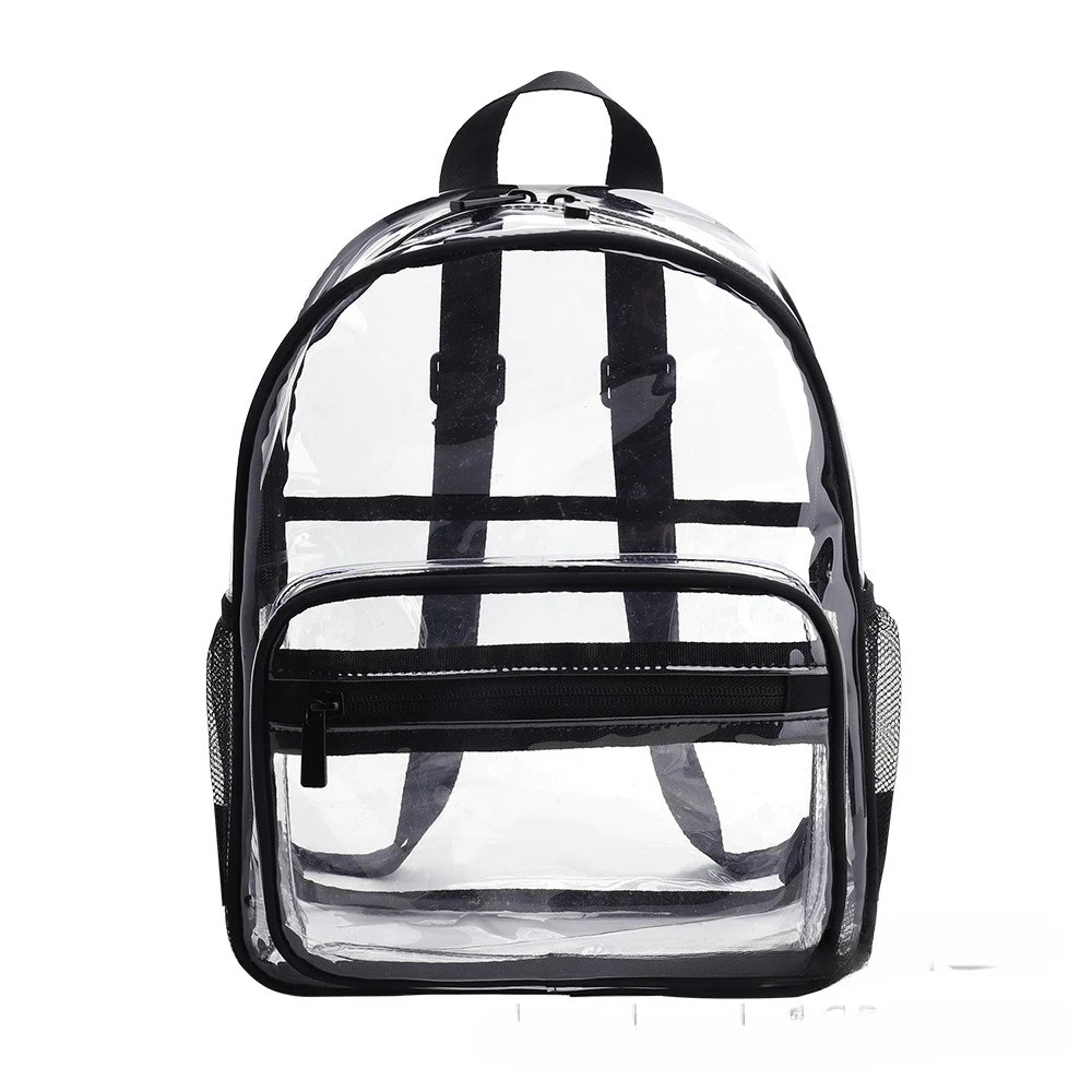 Водонепроницаемая прозрачная двойная сумка из ПВХ, студенческий рюкзак большой емкости, желейная сумка для хранения школьных принадлежностей
Водонепроницаемая прозрачная двойная сумка из ПВХ, студенческий рюкзак большой емкости, желейная сумка для хранения школьных принадлежностей