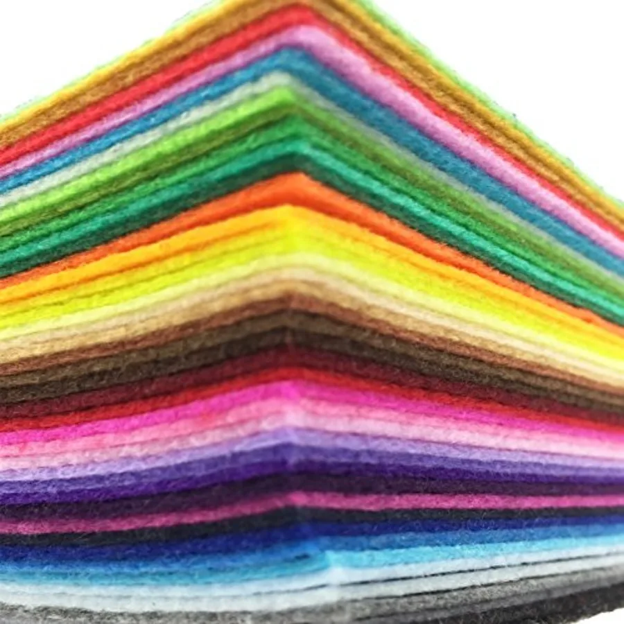 42pcs 12 x 12 inches 30cm*30cm Felt Fabric Sheet Assorted Color Felt Pack DIY Craft Squares Nonwoven
42pcs 12 x 12 inches 30cm*30cm Felt Fabric Sheet Assorted Color Felt Pack DIY Craft Squares Nonwoven