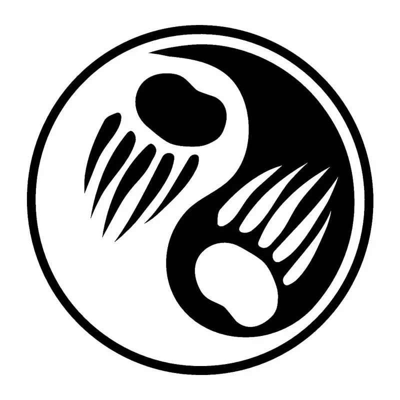 Fashion Tribal Bear Paw Decals High Quality Personalized PVC Car Window Waterproof Stickers Black/white, 15cm *15cm
Fashion Tribal Bear Paw Decals High Quality Personalized PVC Car Window Waterproof Stickers Black/white, 15cm *15cm