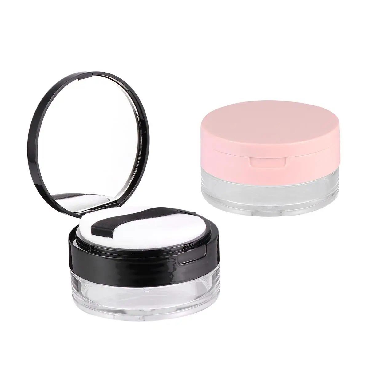 2Pcs Portable Box Powder Box Travel Size Empty Makeup Container Leak Proof Case for Loose Powder Compact
2Pcs Portable Box Powder Box Travel Size Empty Makeup Container Leak Proof Case for Loose Powder Compact