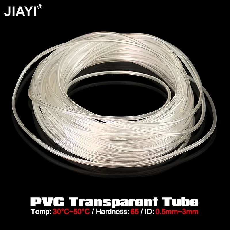 5/10/15/20M PVC Transparent Capillary Tube Anti-bend Anti-tear Plastic Small Hose ID 0.5-3mm for Laboratory Tools Household Use
5/10/15/20M PVC Transparent Capillary Tube Anti-bend Anti-tear Plastic Small Hose ID 0.5-3mm for Laboratory Tools Household Use