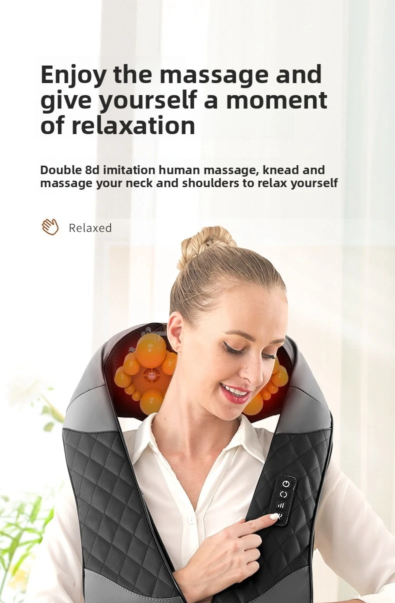 Shoulder and Neck Massager Red Light Hot Compress Multifunctional Timing Shoulder Massager Kneading Heating Shoulder
Shoulder and Neck Massager Red Light Hot Compress Multifunctional Timing Shoulder Massager Kneading Heating Shoulder