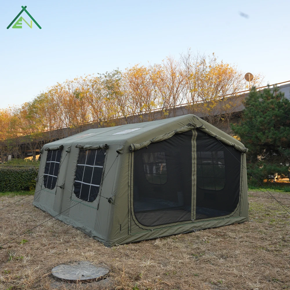 17.28 Large Family Cotton Canvas Inflatable Tent 5-6 Person Waterproof 3000mm+ Four-season One Bedroom Living Room Quick Air
17.28 Large Family Cotton Canvas Inflatable Tent 5-6 Person Waterproof 3000mm+ Four-season One Bedroom Living Room Quick Air
