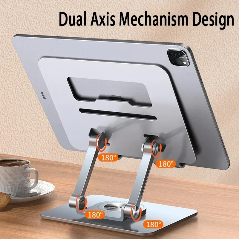 Tablet Computer Bracket 12.9-inch Aluminum Alloy Metal 360° Rotating Lifting Lazy Desktop Mobile Phone Support Bracket
Tablet Computer Bracket 12.9-inch Aluminum Alloy Metal 360° Rotating Lifting Lazy Desktop Mobile Phone Support Bracket