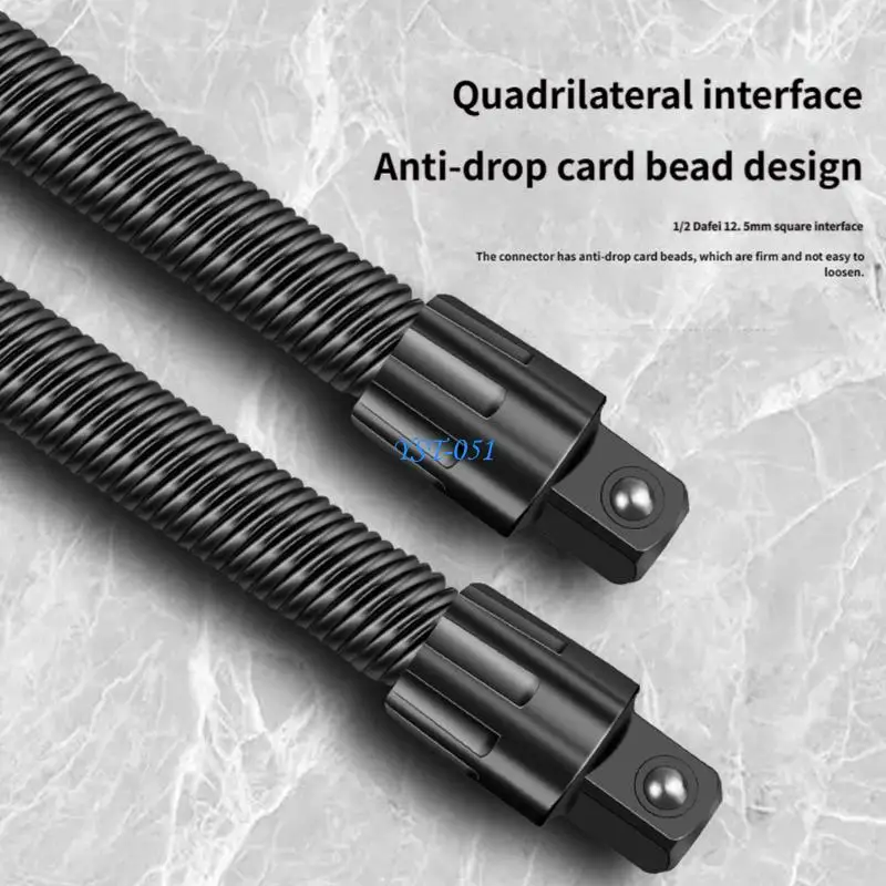 E15A Professional Automotive Repair Wrench Extenders 1/2" Drive Flexible Extension Bar
E15A Professional Automotive Repair Wrench Extenders 1/2" Drive Flexible Extension Bar