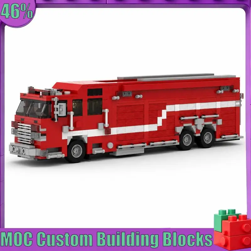 1626PCS Urban Search Rescue Fire Engine Vehicle Model Custom Building Blocks DIY Educational Assembly Birthday Collection Gift
1626PCS Urban Search Rescue Fire Engine Vehicle Model Custom Building Blocks DIY Educational Assembly Birthday Collection Gift
