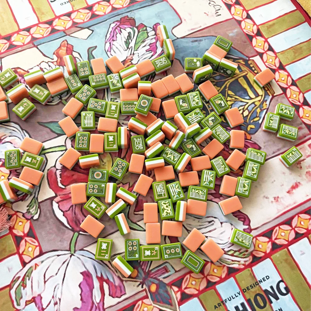 Coastal Resort Mahjong Set 160pcs Faux Oil Painting Printed Acrylic American Mahjong Tiles for Gift Party Entertainment
Coastal Resort Mahjong Set 160pcs Faux Oil Painting Printed Acrylic American Mahjong Tiles for Gift Party Entertainment