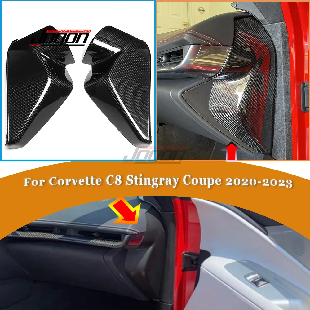 For Corvette C8 Stingray Coupe 2020-2023 Carbon Car Inner Front Central Dashboard Side Panel Left & Right Sticker Cover Trim
For Corvette C8 Stingray Coupe 2020-2023 Carbon Car Inner Front Central Dashboard Side Panel Left & Right Sticker Cover Trim