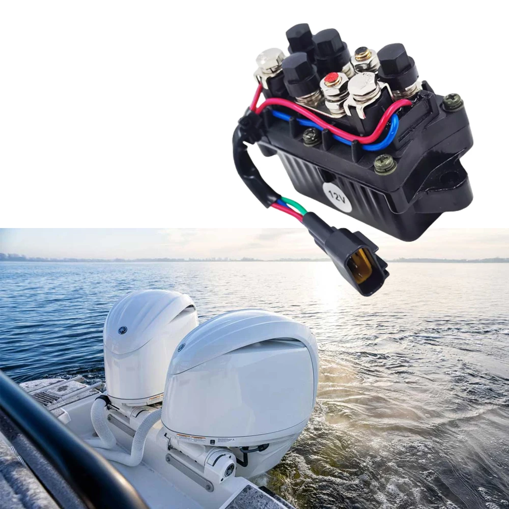 12V Engine Trim Solenoid Relay For Yamaha Marine 200-350HP 2006-2019 F/FL150 175 200 225 250 300 350 2008+ 6AW819500000
12V Engine Trim Solenoid Relay For Yamaha Marine 200-350HP 2006-2019 F/FL150 175 200 225 250 300 350 2008+ 6AW819500000