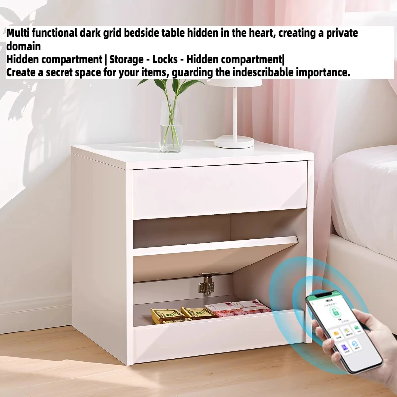App Magnetic Card Lock Bedside Table Design Aesthetic Storage Locker Home Nightstands Chest Of Drawers Bedroom Home Furniture
App Magnetic Card Lock Bedside Table Design Aesthetic Storage Locker Home Nightstands Chest Of Drawers Bedroom Home Furniture