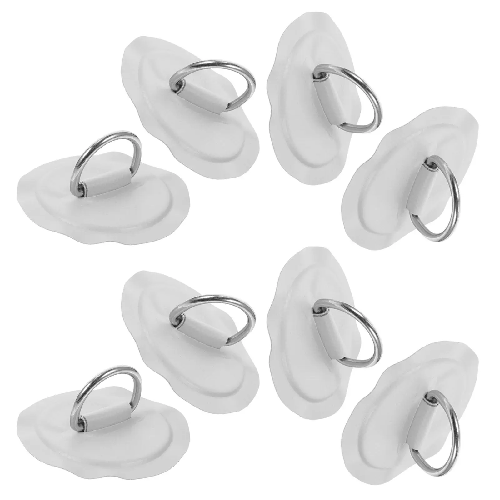 8Pcs Stainless Steel D Ring Patch Kit D Shaped Buckle Rope Clip for Inflatable Kayak Paddle Board Yacht Marine Hardware
8Pcs Stainless Steel D Ring Patch Kit D Shaped Buckle Rope Clip for Inflatable Kayak Paddle Board Yacht Marine Hardware