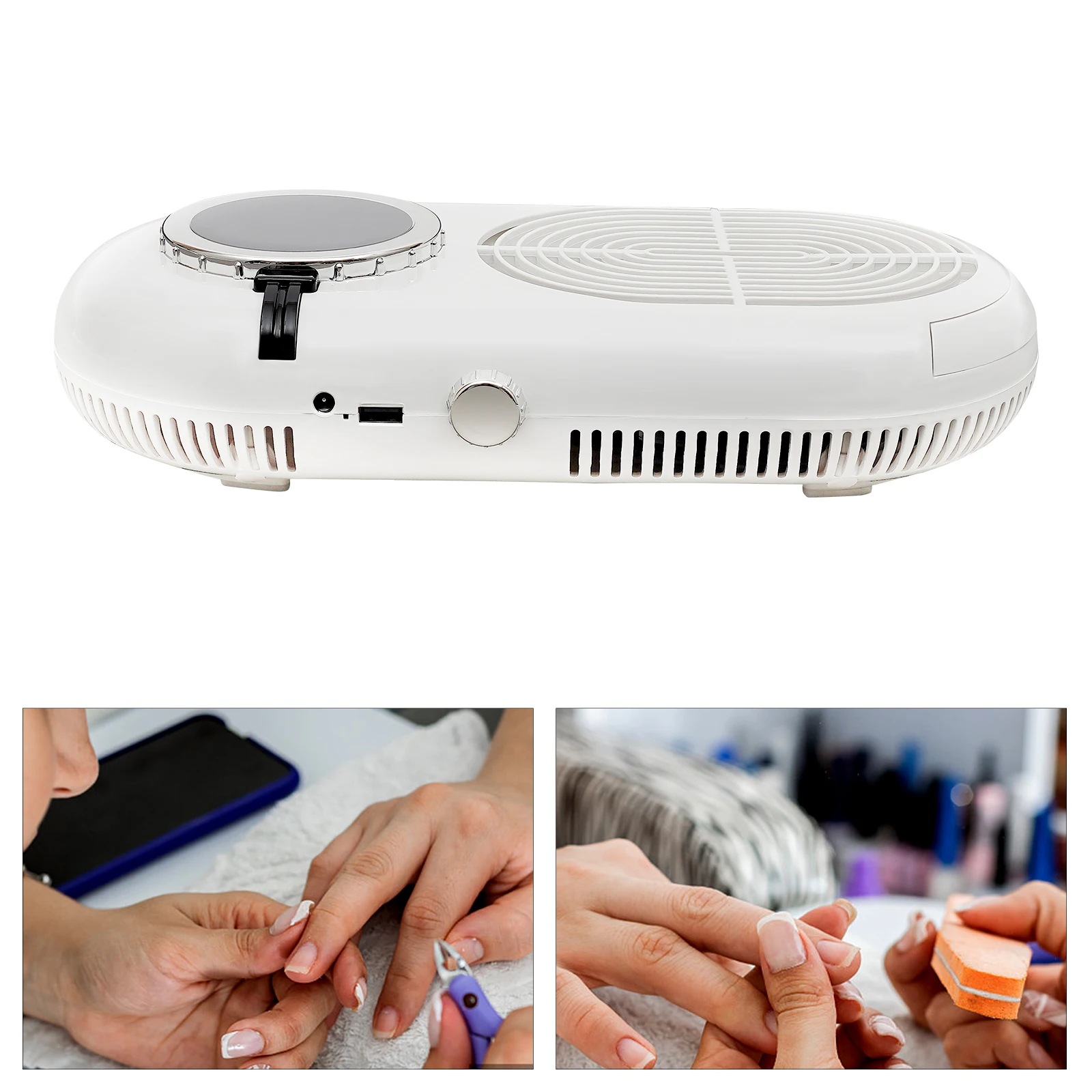 Nail Dust Collector 4000RPM Nail Vacuum Cleaner Adjustable Speed Nail Dust Collector used in Homes/Nail Art/Salon/Shopping Mall
Nail Dust Collector 4000RPM Nail Vacuum Cleaner Adjustable Speed Nail Dust Collector used in Homes/Nail Art/Salon/Shopping Mall