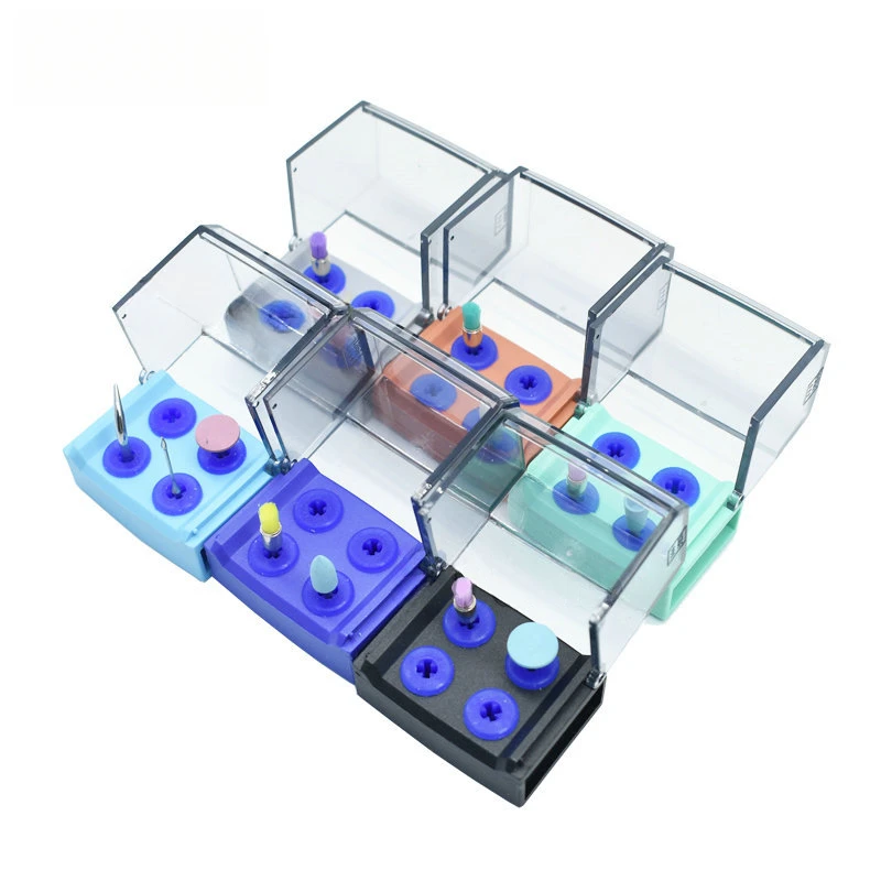 Dental Material 4 Hole Low Speed Needle Frame Plastic Needle Box Can Be Sterilized High Temperature Drill Tip Disinfection Box
Dental Material 4 Hole Low Speed Needle Frame Plastic Needle Box Can Be Sterilized High Temperature Drill Tip Disinfection Box