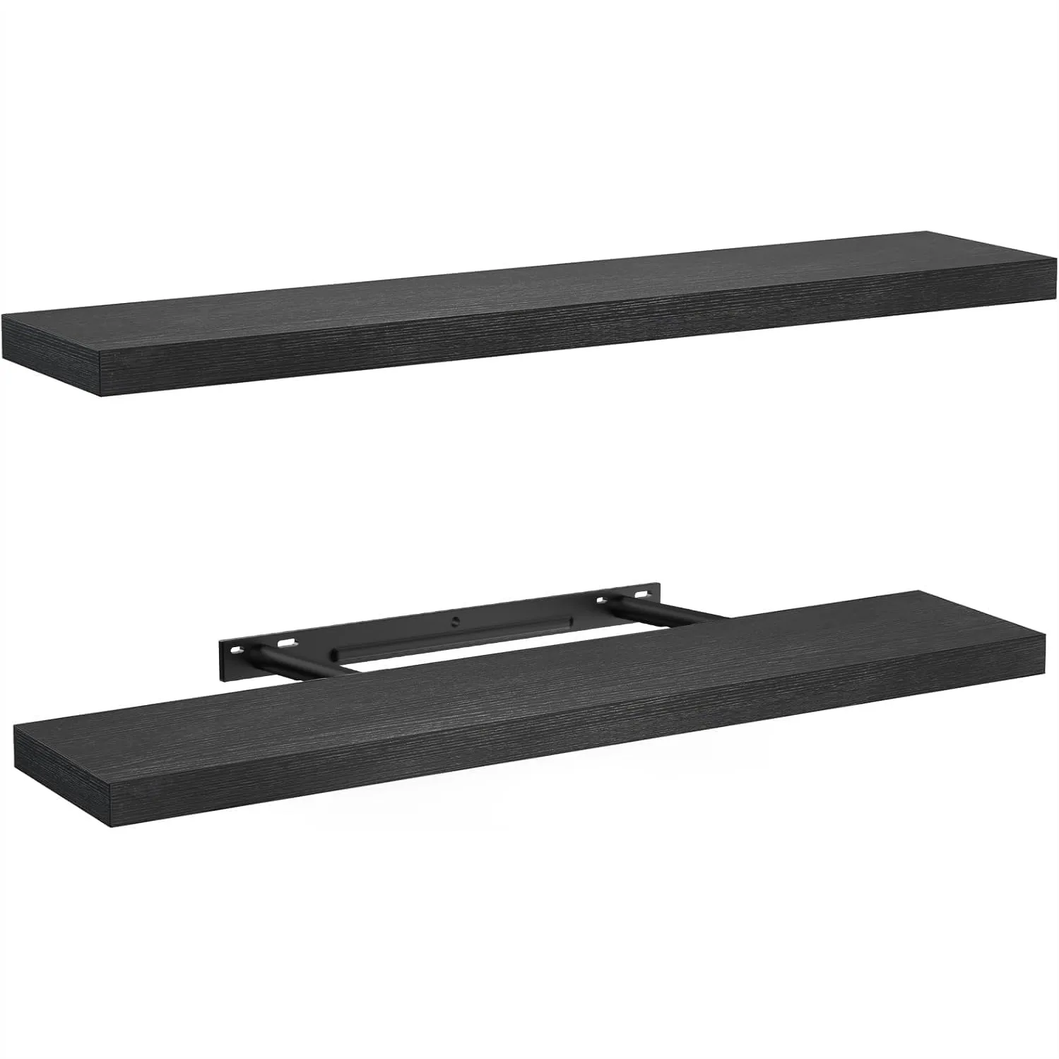 Floating Shelves Wall Mounted 32x7 Inch, Set of 2 for Bathroom Bedroom Living Room, Heavy Duty MDF with Hidden Brackets
Floating Shelves Wall Mounted 32x7 Inch, Set of 2 for Bathroom Bedroom Living Room, Heavy Duty MDF with Hidden Brackets