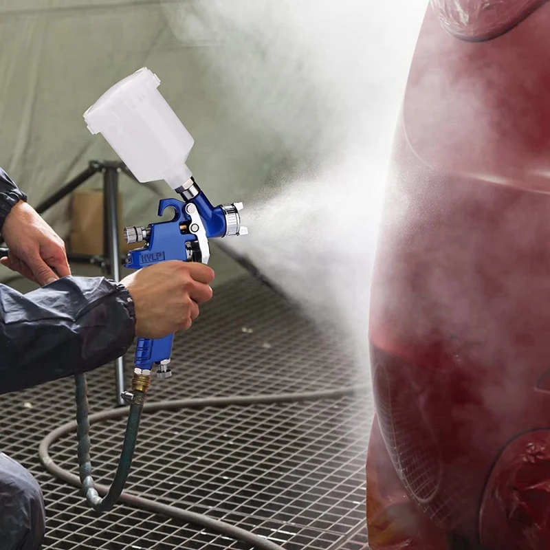 HVLP Mini Spray Paint Tool Kit H-2000 Pressure Paint Sprayers 0.8MM Nozzle Auto Pneumatic Paint Repair Tool Kit
HVLP Mini Spray Paint Tool Kit H-2000 Pressure Paint Sprayers 0.8MM Nozzle Auto Pneumatic Paint Repair Tool Kit