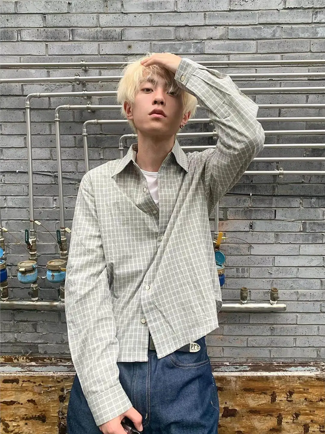 ay Plaid Long Sve Spring irt Men's Retro American Cleanfit Layering Haome Versatile irt Jaet for Daily Wear
ay Plaid Long Sve Spring irt Men's Retro American Cleanfit Layering Haome Versatile irt Jaet for Daily Wear