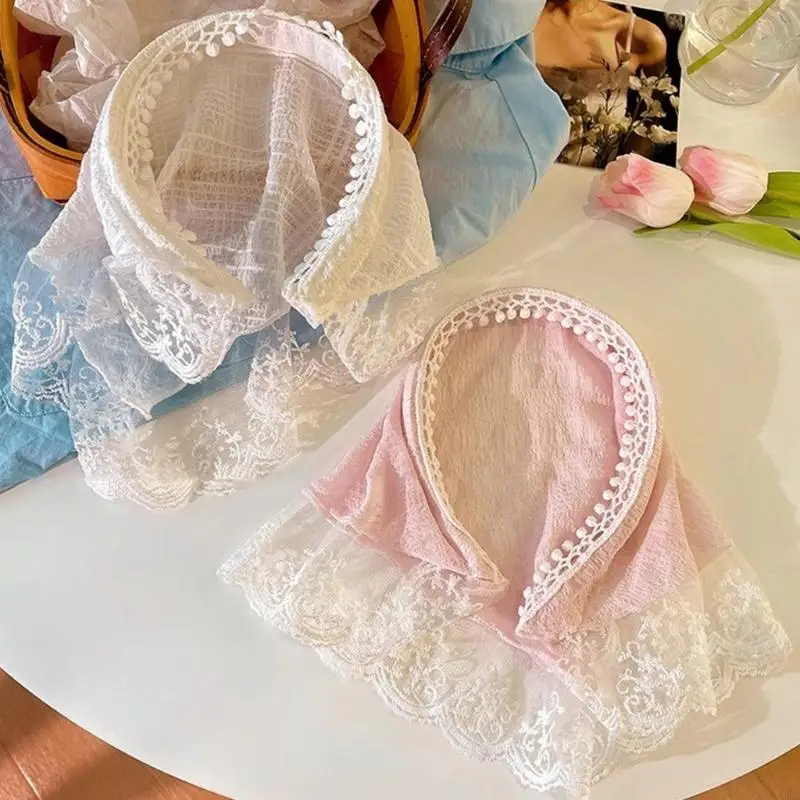 Quick Easy Wear Integrated Lace Hairband Headwrap for Women French Bandana Pastoral Hair Accessory Comfortable Y166
Quick Easy Wear Integrated Lace Hairband Headwrap for Women French Bandana Pastoral Hair Accessory Comfortable Y166