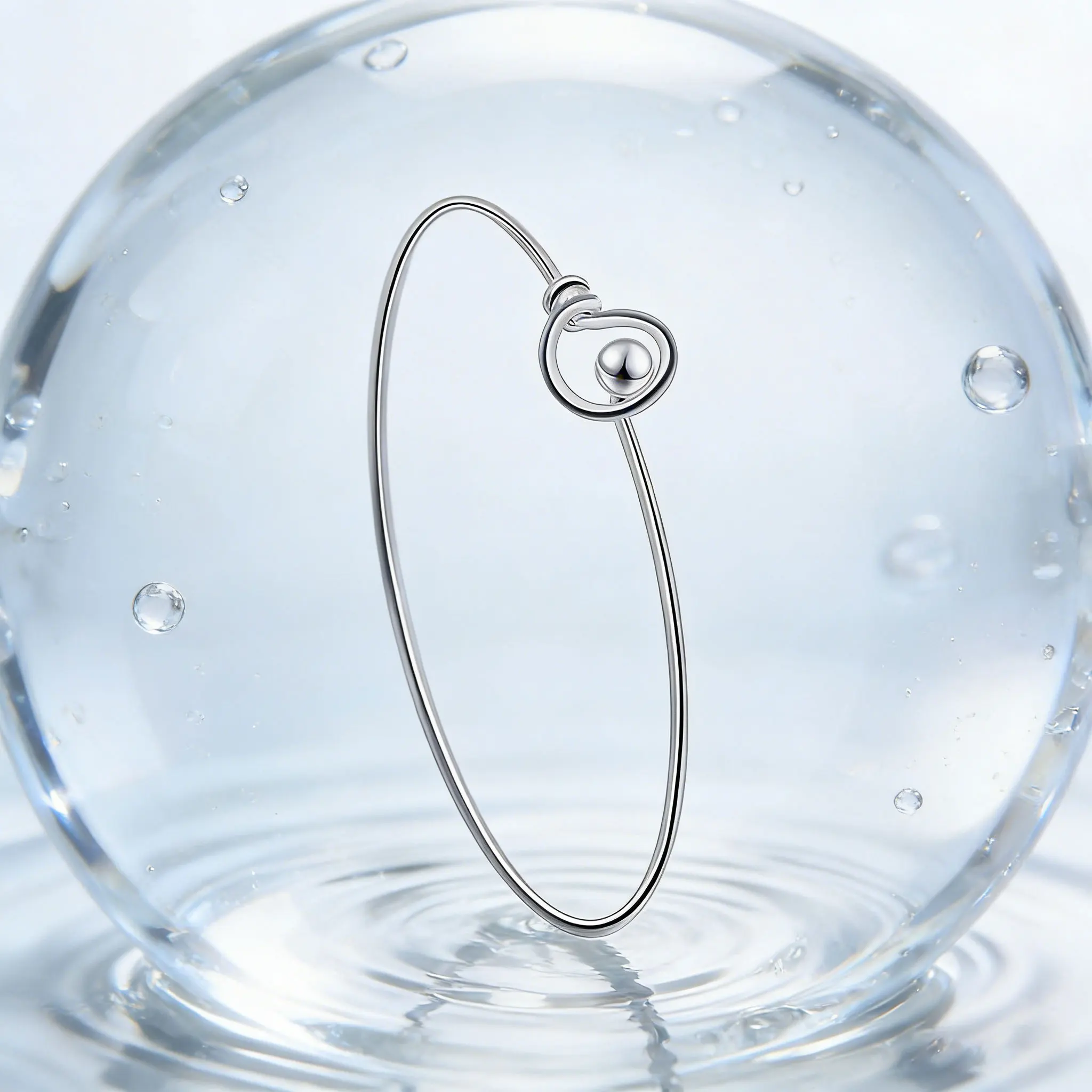 Stainless Steel Round Open Bangle 1Pc DIY Chain Jewelry Ideal for Daily Use & Gifting
Stainless Steel Round Open Bangle 1Pc DIY Chain Jewelry Ideal for Daily Use & Gifting