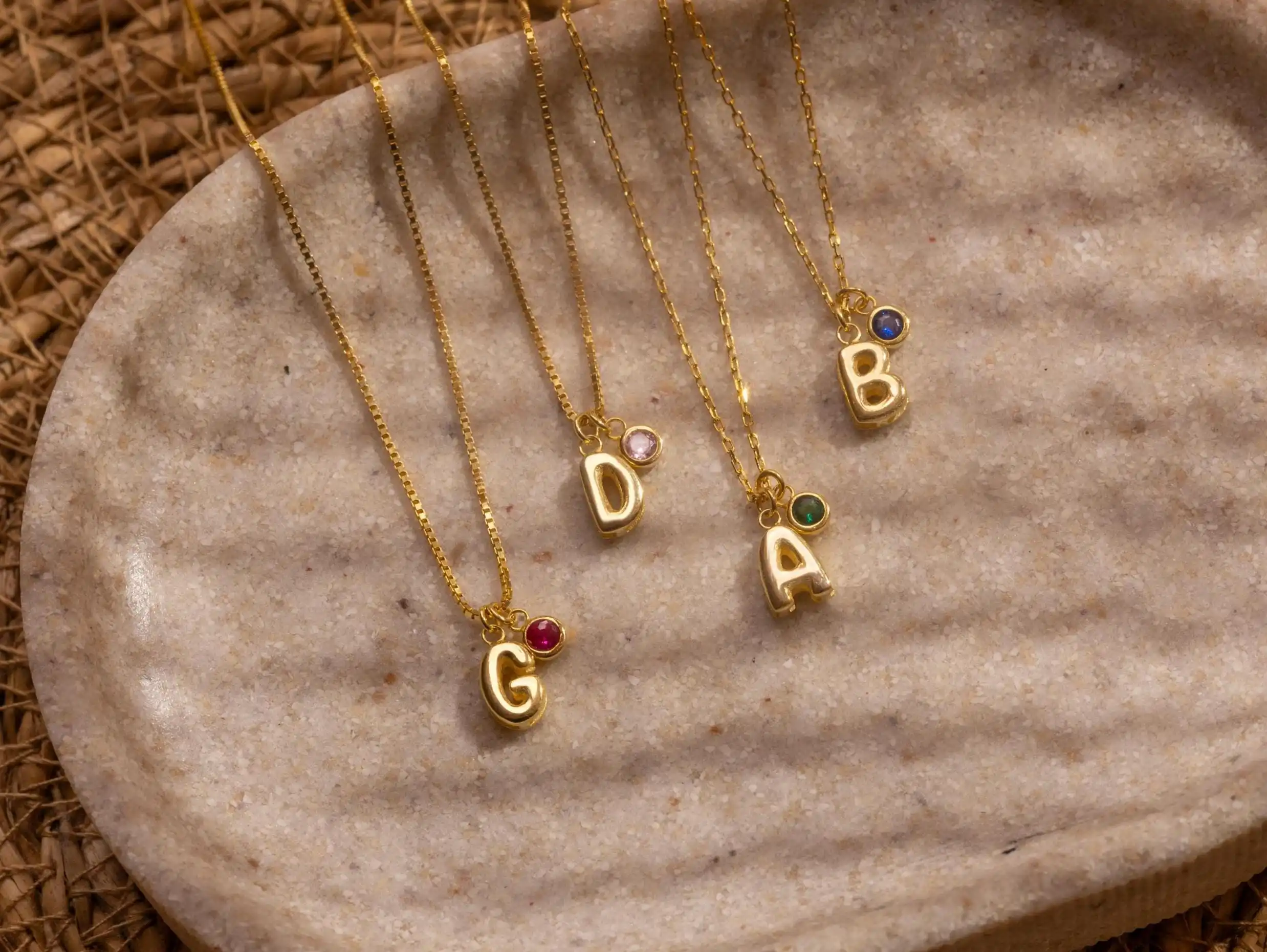 Bubble Letter Necklace Personalized with Birthstone Balloon Initial Pendant Custom Name Jewelry Gift for Her Mom Birthday Gift
Bubble Letter Necklace Personalized with Birthstone Balloon Initial Pendant Custom Name Jewelry Gift for Her Mom Birthday Gift