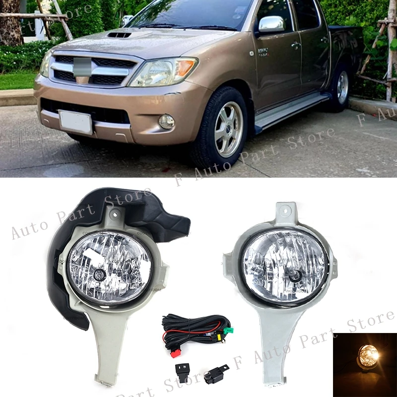 1Set For Toyota Hilux Vigo 2005 2006 2007 Front Bumper Halogen Fog Light Foglamp
1Set For Toyota Hilux Vigo 2005 2006 2007 Front Bumper Halogen Fog Light Foglamp