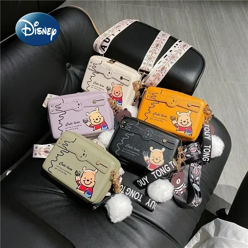 Disney Winnie The Pooh New Women's Shoulder Bag Cartoon Cute Women's Shoulder Crossbody Bag Fashion Trend Mini Women's Bag
Disney Winnie The Pooh New Women's Shoulder Bag Cartoon Cute Women's Shoulder Crossbody Bag Fashion Trend Mini Women's Bag