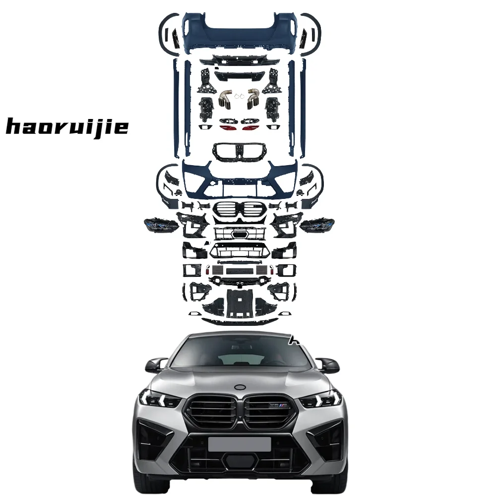 facelift kit For BMW X6 G06 20-22 modified X6M 23+ tuning kit g06 x6m modification accessories g06 to x6m conversion body kit
facelift kit For BMW X6 G06 20-22 modified X6M 23+ tuning kit g06 x6m modification accessories g06 to x6m conversion body kit