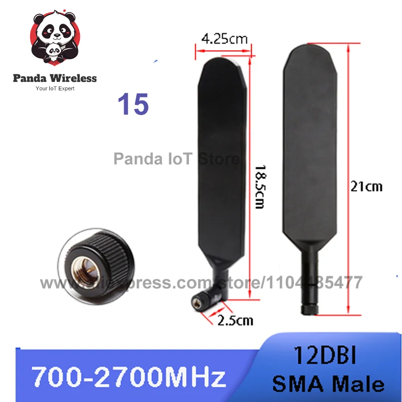 2 шт. 4G 3G LTE полночастотная комнатная антенна внешняя 700-2700 МГц GSM GPRS 2G модуль SMA Male 3-40dbi усиление для модема маршрутизатора
2 шт. 4G 3G LTE полночастотная комнатная антенна внешняя 700-2700 МГц GSM GPRS 2G модуль SMA Male 3-40dbi усиление для модема маршрутизатора