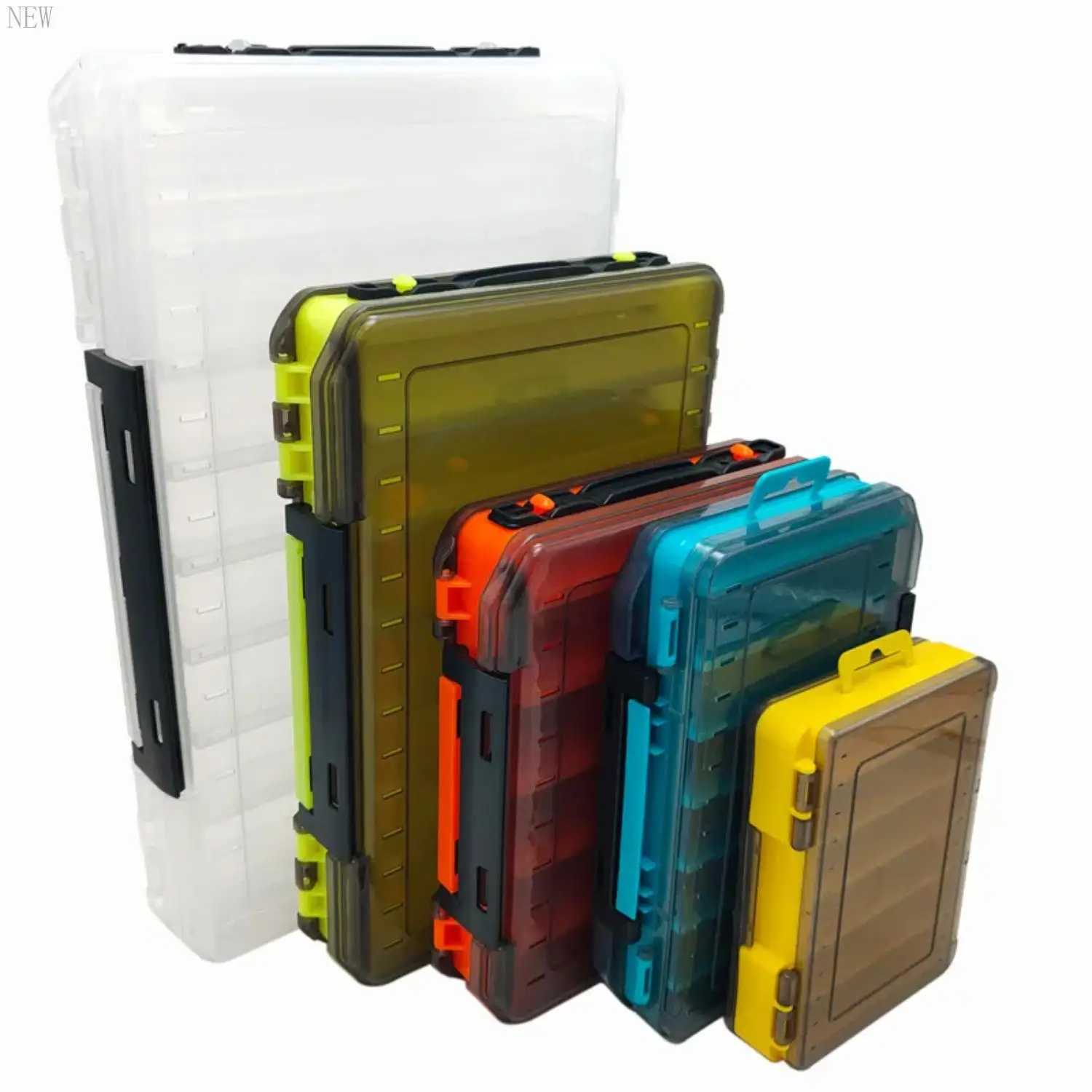 New Fishing Tackle Box 14 Compartments Fishing Accessories Lure Hook Case Double Sided Fishing Tool Organizer Boxes
New Fishing Tackle Box 14 Compartments Fishing Accessories Lure Hook Case Double Sided Fishing Tool Organizer Boxes