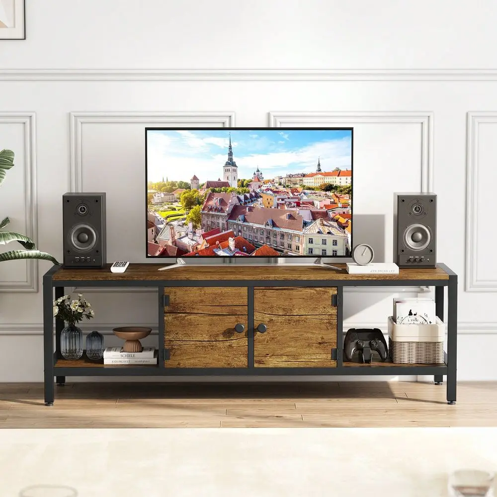 Farmhouse TV Stand To 65 TV Media Console With Open Shelves Adjustable Storage,Entertainment Center For Living Room,Bedroom
Farmhouse TV Stand To 65 TV Media Console With Open Shelves Adjustable Storage,Entertainment Center For Living Room,Bedroom