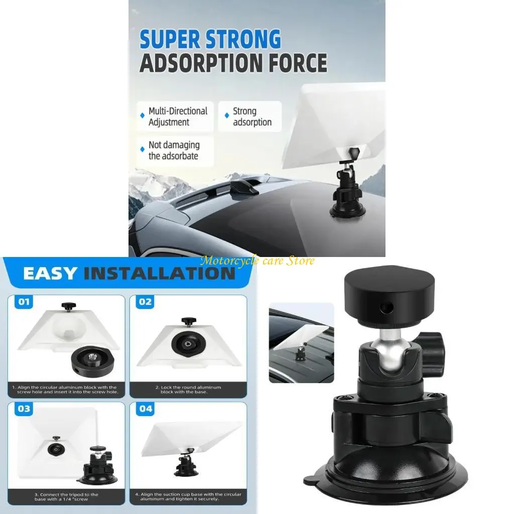 U75F Multi Directional Adjustment Suction Cup Mount Bracket Roof Mounting 360 Degree Rotating Bracket for Mini
U75F Multi Directional Adjustment Suction Cup Mount Bracket Roof Mounting 360 Degree Rotating Bracket for Mini