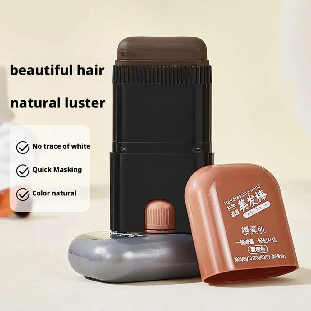 3-Color Quick Touch-Up Hair Stick Beard Color Stick Portable Temporary Quick Coverage Hair Pen Instant Dye Stick Comb
3-Color Quick Touch-Up Hair Stick Beard Color Stick Portable Temporary Quick Coverage Hair Pen Instant Dye Stick Comb