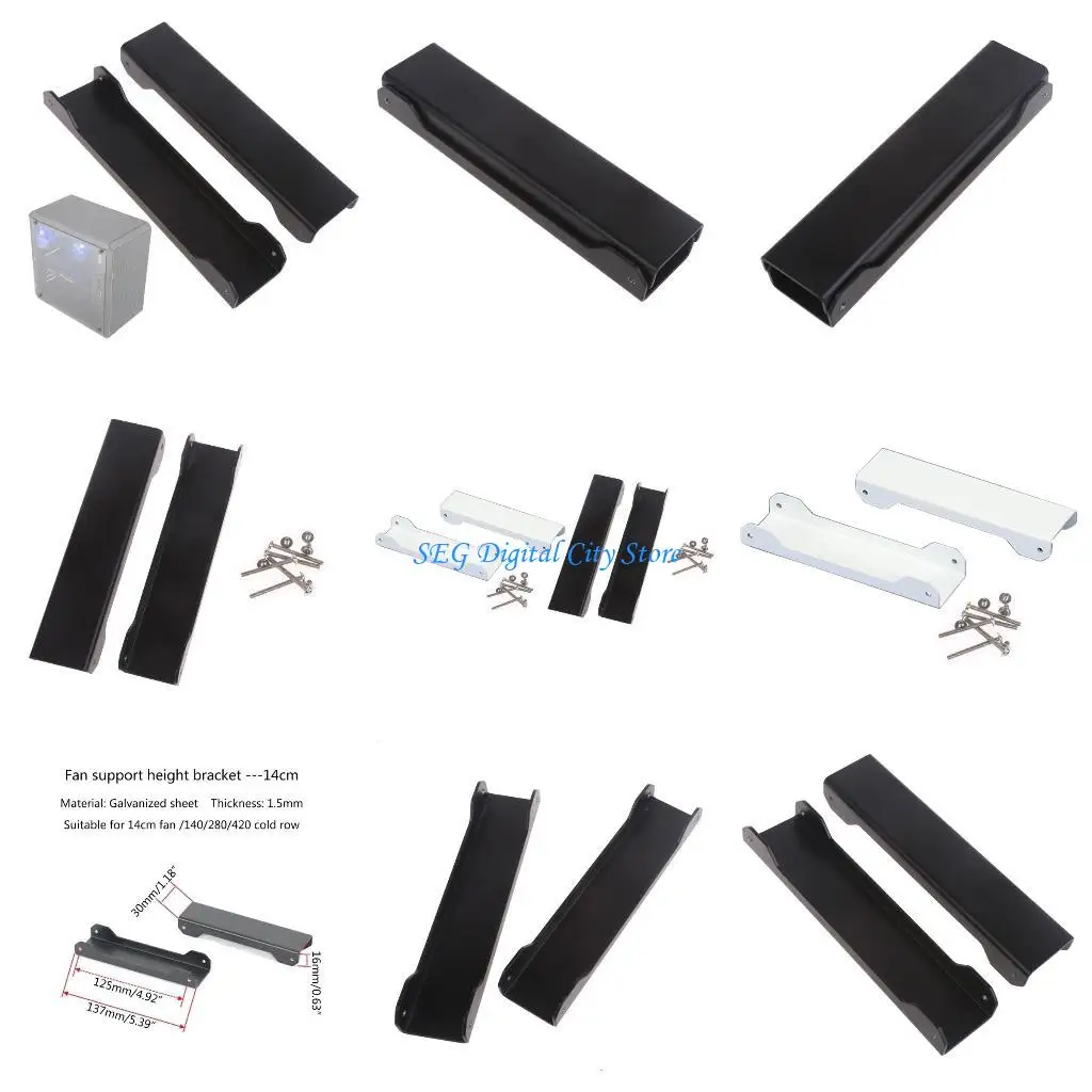 U75B Metal Fan Riser Stand for 14cm Fans PC Case Component Adapter
U75B Metal Fan Riser Stand for 14cm Fans PC Case Component Adapter