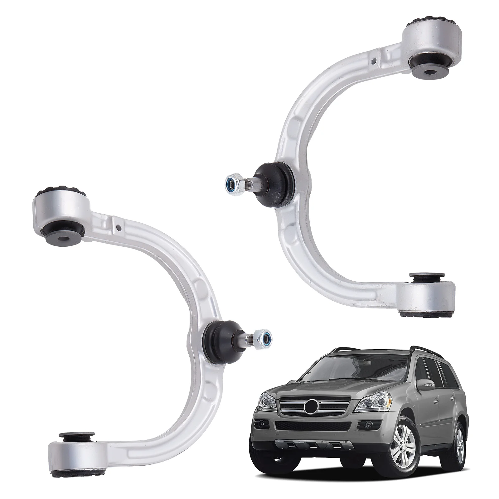 1 Pair Front Upper Control Arm with Ball Joint for Mercedes Benz ML320 2007-2009
1 Pair Front Upper Control Arm with Ball Joint for Mercedes Benz ML320 2007-2009