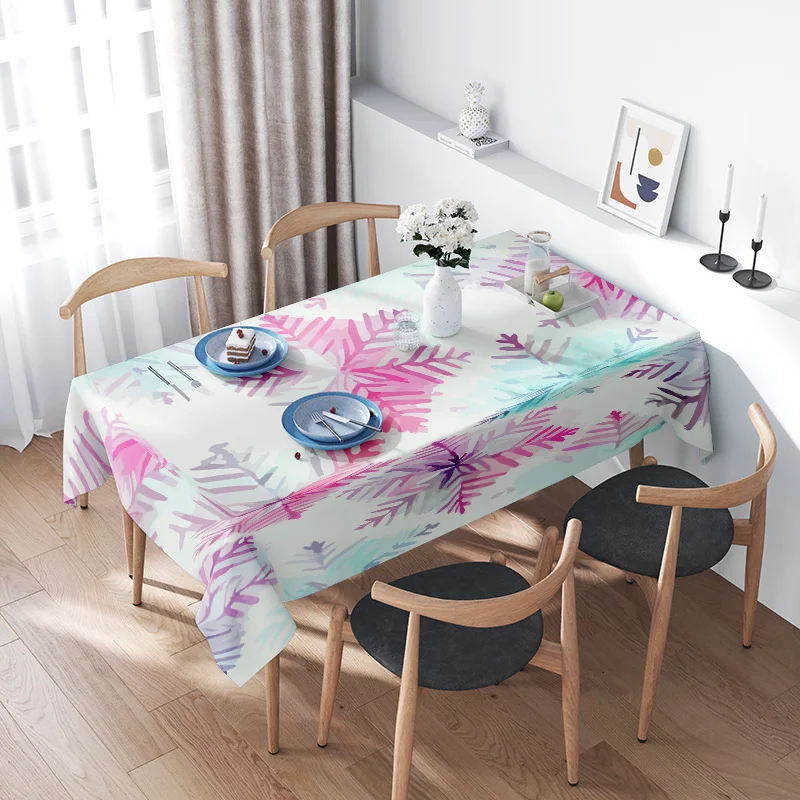 Fashion Printed Tablecloth Floral Design with Leaves Waves in Pastel Colors for Dining Room Decoration
Fashion Printed Tablecloth Floral Design with Leaves Waves in Pastel Colors for Dining Room Decoration
