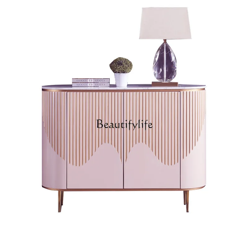 American Light Luxury Marble Entrance Cabinet Solid Wood Living Room Partition Dining Side Modern Minimalist Wine Cabinet
American Light Luxury Marble Entrance Cabinet Solid Wood Living Room Partition Dining Side Modern Minimalist Wine Cabinet