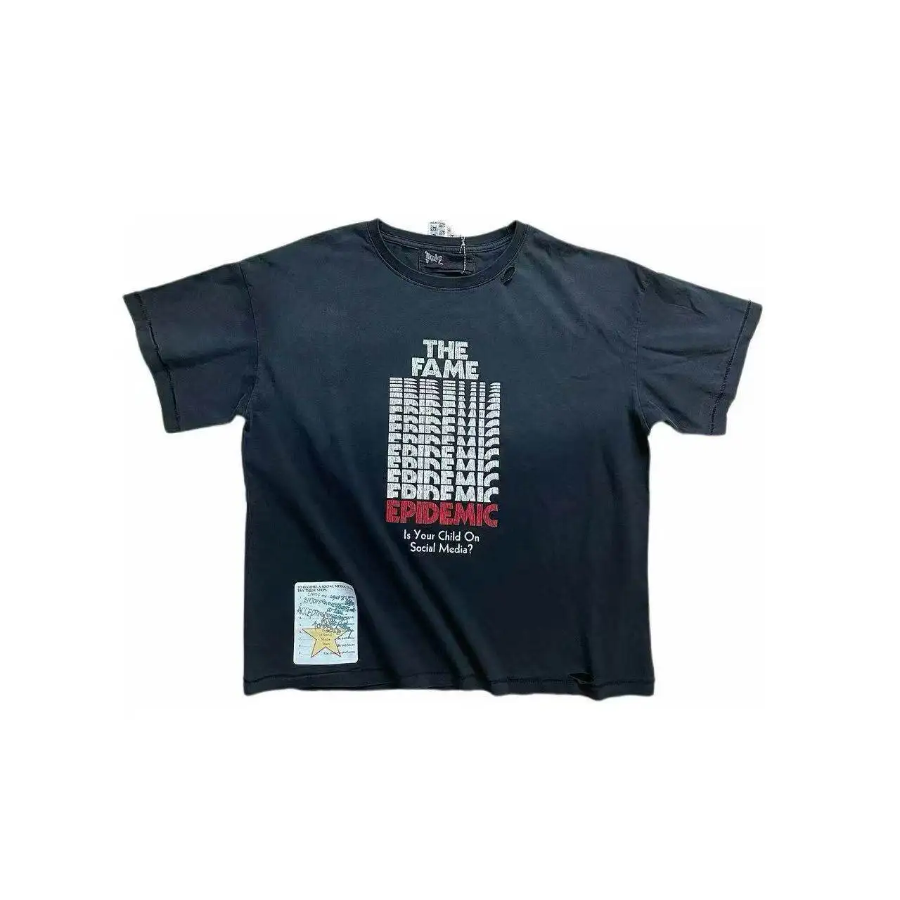 Paly Hollywood FW26 Repeat Letter Print Crew Neck Short Sleeve T-Shirt
Paly Hollywood FW26 Repeat Letter Print Crew Neck Short Sleeve T-Shirt