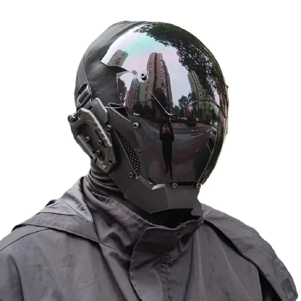 2025 new Cyberpunk Mask Playing Cosplay Robocop of the Future Futuristic Cool Standard Model Science Fiction for Halloween Party
2025 new Cyberpunk Mask Playing Cosplay Robocop of the Future Futuristic Cool Standard Model Science Fiction for Halloween Party