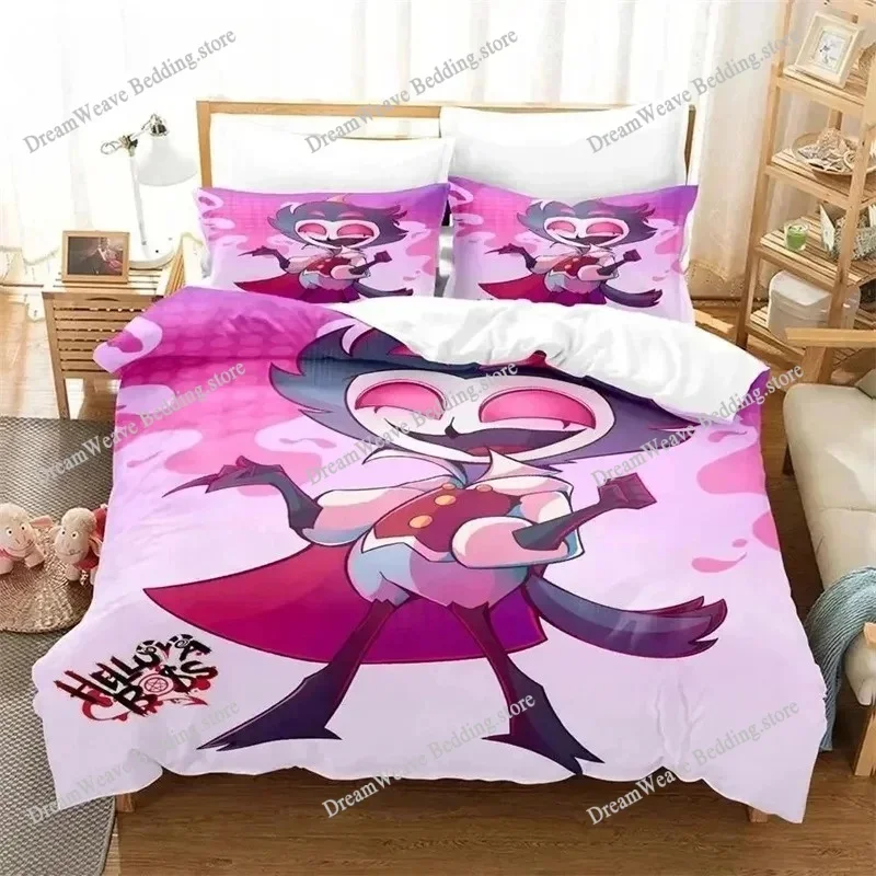 Stolas Helluva Hazbin Hotels Boss Cartoon Poster Sheets Quilt Covers Bedding Dormitory Sheets Bedding Set Soft Warm Bedding Set9
Stolas Helluva Hazbin Hotels Boss Cartoon Poster Sheets Quilt Covers Bedding Dormitory Sheets Bedding Set Soft Warm Bedding Set9