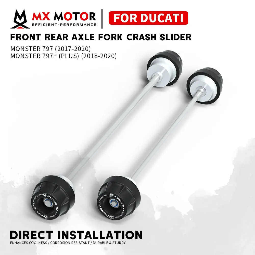 Monster 797 Sport Motorcycle Front Rear Axle Fork Crash Slider For DUCATI Monster797+ 2017-2020 Rocker Arm Anti-collision Slider
Monster 797 Sport Motorcycle Front Rear Axle Fork Crash Slider For DUCATI Monster797+ 2017-2020 Rocker Arm Anti-collision Slider