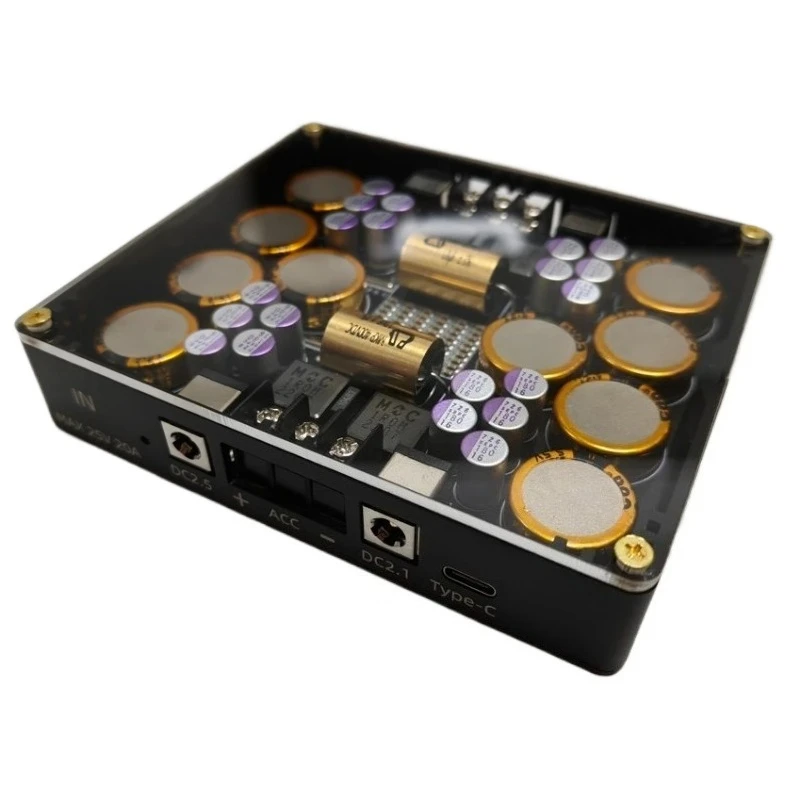 Флагманский электрический процессор V2 HIFI с функцией очистки энергии, корпус из алюминиевого сплава, поддержка DC2.1, DC2.5
Флагманский электрический процессор V2 HIFI с функцией очистки энергии, корпус из алюминиевого сплава, поддержка DC2.1, DC2.5