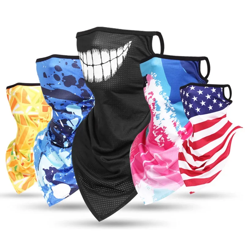 Anti-UV Face Scarf Summer Neck Collar Sun Protection Cycling Bandana Hang-ear Face Shield Breathable Mesh Motorcycle Face Masks
Anti-UV Face Scarf Summer Neck Collar Sun Protection Cycling Bandana Hang-ear Face Shield Breathable Mesh Motorcycle Face Masks