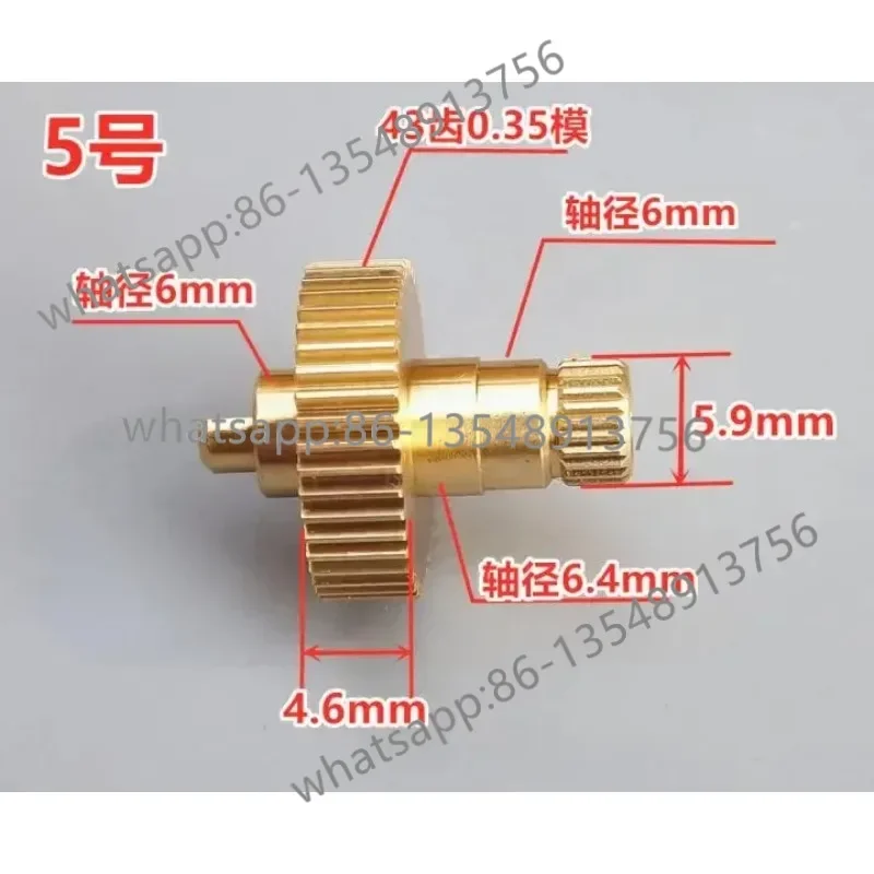 Precision gear miniature copper gear 0.2/0 3/0.35 die 100 pcs factory direct sales
Precision gear miniature copper gear 0.2/0 3/0.35 die 100 pcs factory direct sales