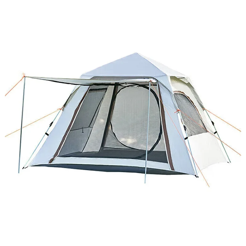 2-in-1 Outdoor Portable Folding Silver-Coated Camping Tent Thickened Sun Protection Equipment for Campers
2-in-1 Outdoor Portable Folding Silver-Coated Camping Tent Thickened Sun Protection Equipment for Campers