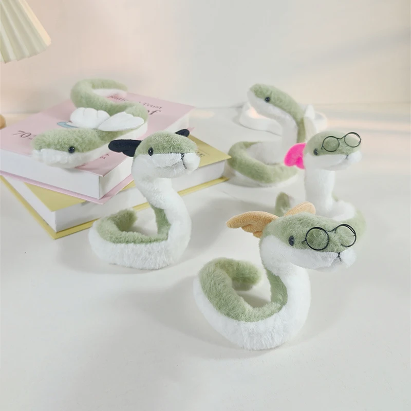 New Bendable Little Snake With Wings Plush Toy Doll Children's Girl Creative Ornament Mascot Doll Zodiac Snake Plush Toy
New Bendable Little Snake With Wings Plush Toy Doll Children's Girl Creative Ornament Mascot Doll Zodiac Snake Plush Toy