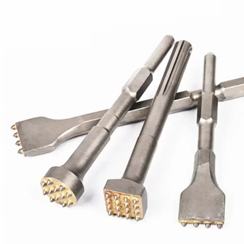 Durable Conjoined Electric Rock Drill Bit: 12/16 Points Chipping Hacking, Electric Pick Hammer Head for Stone & Concrete
Durable Conjoined Electric Rock Drill Bit: 12/16 Points Chipping Hacking, Electric Pick Hammer Head for Stone & Concrete